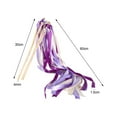 thumbnail image 6 of 10Pcs Fairy Sticks High Durability Stunning Visual Effect Wood Colorful Ribbon Wishes Wands Fairy Princess Sticks Home S, 6 of 6