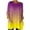 Summer Tops Yellow, variant on Womens Tunic Tops with Pockets, Long Sleeve Shirts for Women Spring Fashion Ombre Tie Dye Loose Fit Crewneck T-Shirts