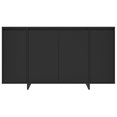 thumbnail image 3 of vidaXL Sideboard Black 135x41x75 cm Engineered Wood, 3 of 5