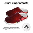 thumbnail image 6 of Balery Berry Infused Refreshment Pattern Women's Fuzzy Memory Foam Slippers Fluffy Winter House Shoes Indoor and Outdoor-42/43, 6 of 7