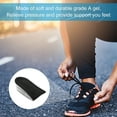thumbnail image 3 of 2 Pairs Heel Lift Inserts Height Increase Insole Invisible Heightening Insole Sillicone 3-Layer Heel Support Insoles Height-Adjustable Shoe Pads Foot Cushion for Shoes, 3 of 9