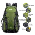 thumbnail image 2 of Mochila de Senderismo Diamond Candy Impermeable de 40L para Hombre y Mujer, 2 of 6
