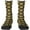2 Black-2, variant on Sunflower Bees Print Socks Tall,Thick Long Socks Everyday Contrasting Colored Socks