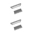 thumbnail image 1 of Matsuzay Kit de toldo columpio resistente al agua duradero para columpio de jardín al aire libre gris 2piezas, 1 of 1
