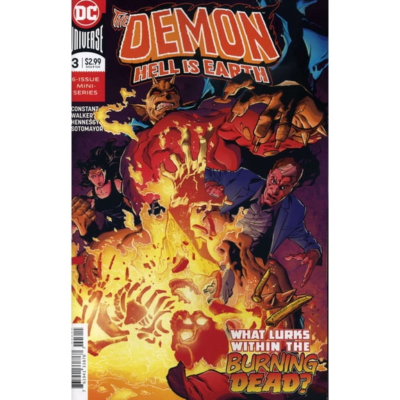 Demon: Hell Is Earth #3 VF ; DC Comic Book