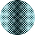thumbnail image 1 of Ahgly Company Machine Washable Indoor Round Transitional Deep-Sea Blue Area Rugs, 5' Round, 1 of 7