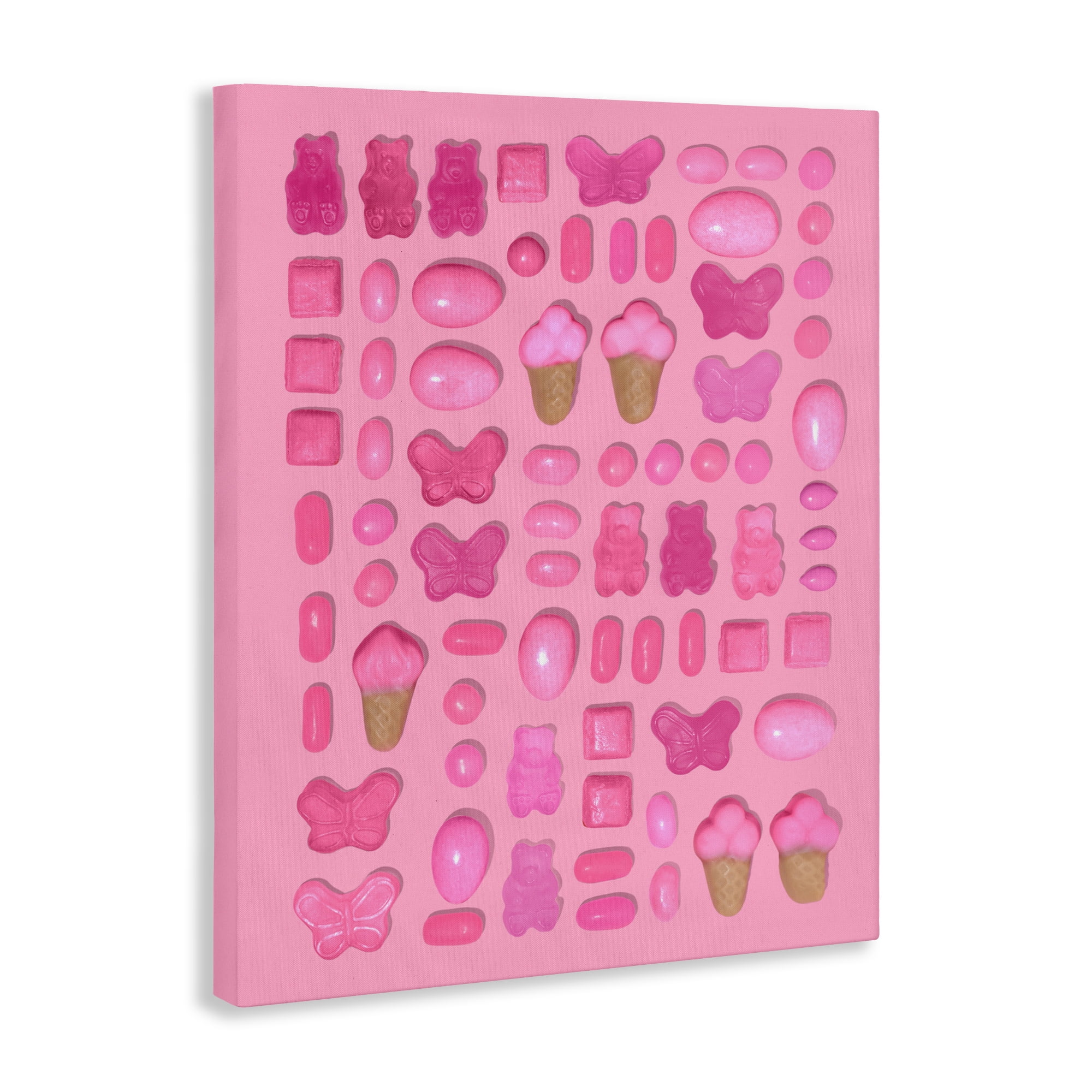 Stupell Industries Pink Toned Candies Canvas Wall Art, design by LISH Creative