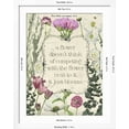 thumbnail image 5 of Art.com Pressed Floral Quote III Art Print, White Frame Wall Art, 32" x 40", 5 of 5