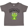 thumbnail image 3 of Inktastic Daddy's Little Princess Cute Frog Girls Toddler T-Shirt, 3 of 5