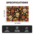 thumbnail image 6 of Sm:)e Skull Day of The Dead Print Halloween Placemats 12x18 Inch Set of 4, Kitchen & Dining Table Decor, Spooky Party Decoration, 6 of 7