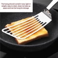 thumbnail image 4 of Pala Multiusos De Acero Inoxidable, Pala De Cocina, Pescado Frito, Bistec Frito, Pala Con Fugas, Espátula Ranurada Para El Hogar, Cocina, Restaurante Speravity HA020416-00, 4 of 7