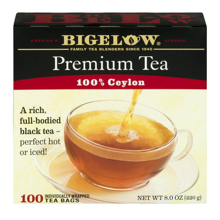 Bigelow 100% Premium Ceylon Tea Bags, 100 count