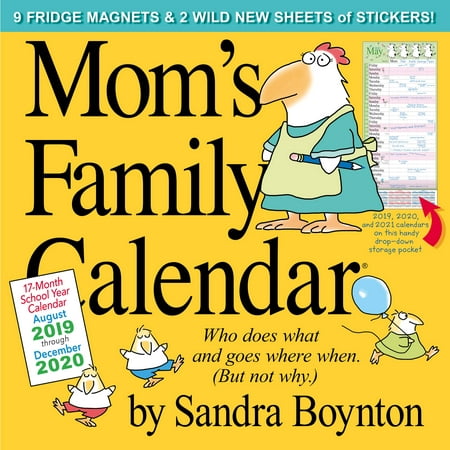 Mom's Family Wall Calendar 2020 (Best Shared Family Calendar App)