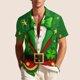 thumbnail image 5 of Ceisia St. Patrick's Day Men's Unisex Hawaiian Shirt | Summer Beach Casual Short Sleeve Button Down Gift Printed Top, 5 of 9