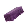 thumbnail image 1 of facefd Jupe de Table de Massage SPA Couverture de Lit Cosmétique Drap en Lin Violet Foncé, 1 of 7