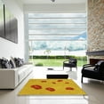 thumbnail image 7 of Ahgly Company Machine Washable Indoor Rectangle Transitional Orange Area Rugs, 7' x 10', 7 of 7