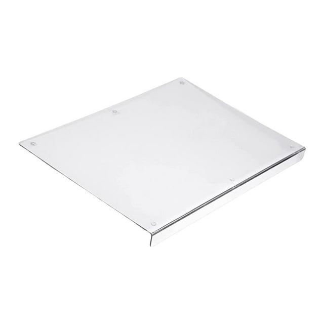 Protector de encimera Tabla de cortar de cocina con bordes Tabla de cortar acrílica para 45cmx35cm