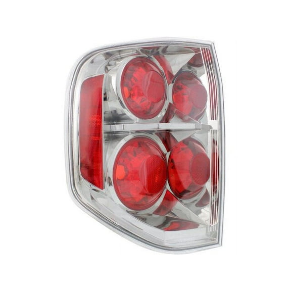 Left Tail Light Assembly - Compatible with 2006 - 2008 Honda Pilot 2007