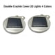 thumbnail image 4 of Yuarrent Reemplazo de luz solar LED para linternas impermeables para exteriores, 2 piezas, 8 cm/3,15 pulgadas, redondas, de repuesto Iluminación y accesorios 20 luces de colores (1), 4 of 6