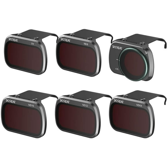 Skyreat ND Filters Set for DJI Mavic Mini/Mini 2 /Mini SE Accessories,6 Pack-(CPL, UV, ND8, ND16, ND32, ND64)…