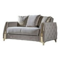 thumbnail image 3 of Lust Modern Style Loveseat Made with Wood & Under-seat Storage in Taupe, 3 of 6