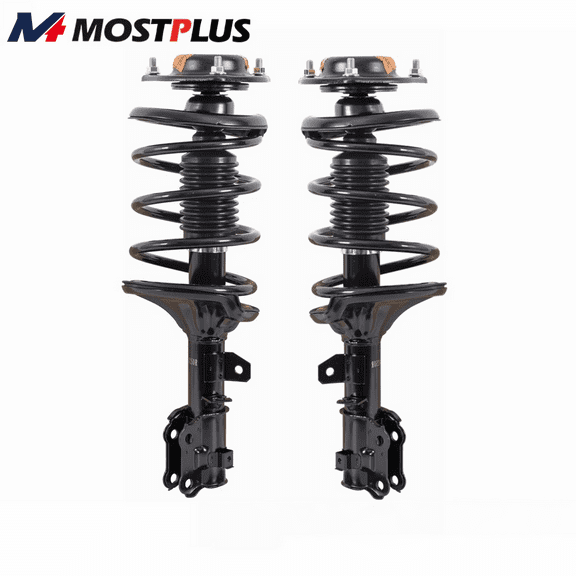 MOSTPLUS Pair Front Shock Struts w/ Coil Springs Assembly for 2004-2009 Kia Spectra