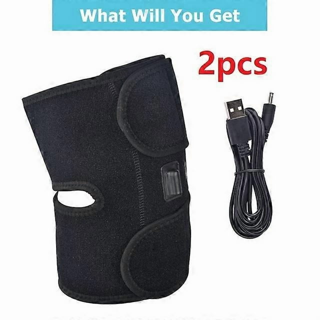Electric Knee Pads Arthritis Support Brace Infrared Heating Therapy Knee Pad Rehabilitation Recovery Aid Arthritis Knee Relief_Perfect Gift