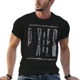 thumbnail image 5 of Grunge Fairy Graphic T-Shirt for Men, Dirty Pixel Style Vintage Sprite Tee, Fantasy Punk Inspired Shirt Black-style M, 5 of 7