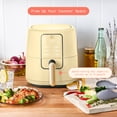 thumbnail image 3 of Beautiful 3 Qt Air Fryer with TurboCrisp Technology, EverGood™, Buttercream by Drew Barrymore, 3 of 12