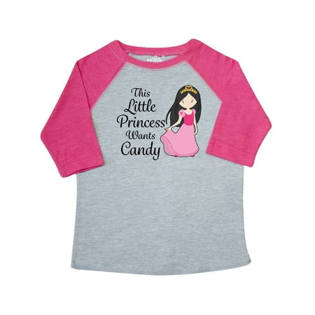 This Little Princess Wants Candy Toddler T-Shirt