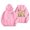 b-Pink, variant on Miaoju Womens Hoodies Long Sleeve Tops Cozy Trendy Graphic Print Loose Fit Oversized Sweatshirts Winter Jackets with Pockets
