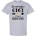 thumbnail image 3 of Inktastic I'm Not Only a Gigi I'm a Great Gigi with Flowers T-Shirt, 3 of 5
