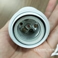 thumbnail image 6 of FSLiving J-Type Track Pendant Light White Weave Rope Cord White Socket Retro Style Mini Lighting Industrial Factory Heads Pendant Lighting Bulb Sold Separately Customizable DIY Project, 6 of 9