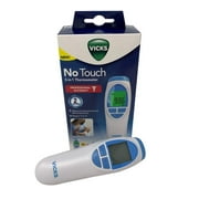 Vicks 3-in-1 No Touch  Digital Thermometer, All Ages, White, VNT200