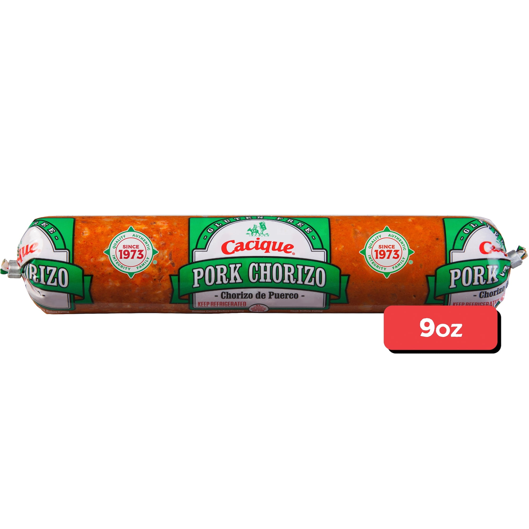 Cacique Pork Chorizo, 9 oz (Refrigerated)