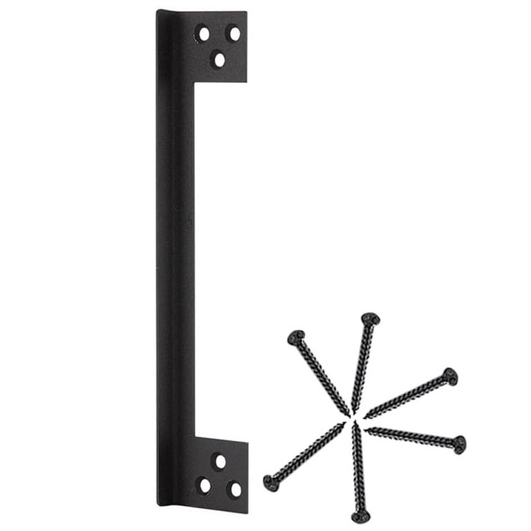 Door Latch Guard Set of Reinforcement Outswing Security Bar
