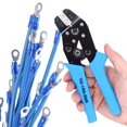 thumbnail image 3 of Herramienta de Crimpado Crimping Tool Cable Crimper HighEnd Terminal Ratchet Alicates PVC Acero Manual Herramienta de Corte/Tapping Herramientas de Mano Engarzadores ANGGREK  Otros, 3 of 8