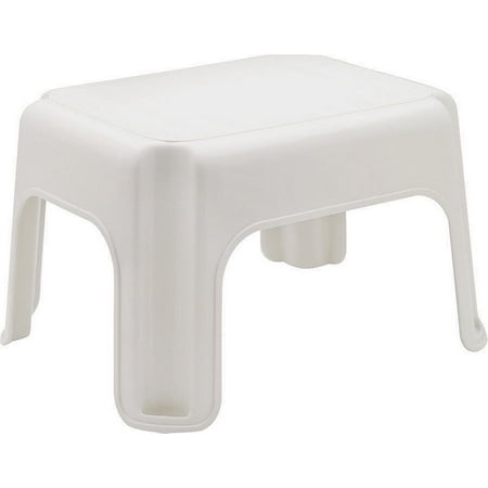 Rubbermaid FG420087BISQUE Utility Step Stool, 9-1/4 in H x 15-1/2 in W x 12-1/2 in D, Bisque