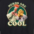 thumbnail image 3 of Muppets - Nerds Are Cool - Women's Lightweight French Terry Long Sleeve Shirt, 3 of 5