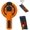 Orange, variant on 3-in-1 Phone Grip Stand with 360? Roration Angle Adjustment, Finger Ring & Fidget Design, Gym -Sided Phone Kickstand for Phones