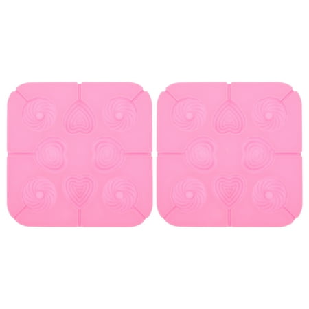 

Lollipop Mold Molds Silicone Candy Making Sucker Heart Diy Tray Chocolate Lolly Sticks Fondant Baking Cavities 8 3Dmould