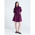 thumbnail image 2 of Scoop Women's and Women's Plus Scubaknit Zip Front Dress, Sizes XS-4X, 2 of 5