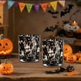 Christmas Icon Juice Glasses, 14oz Ghost Icon Stemless Drinking Glasses ...