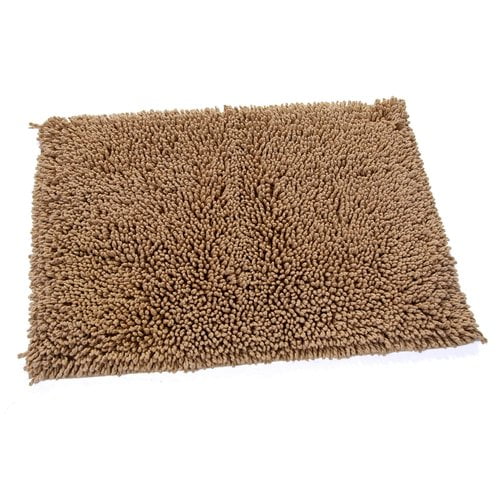 Textile Decor Castle 100pct Cotton Melbourne Spray Latex Back Bath Rug