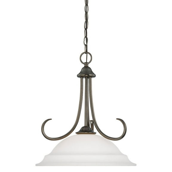 Elk Home 16-Inch Wide Bella Pendant, Traditional, Oiled Bronze