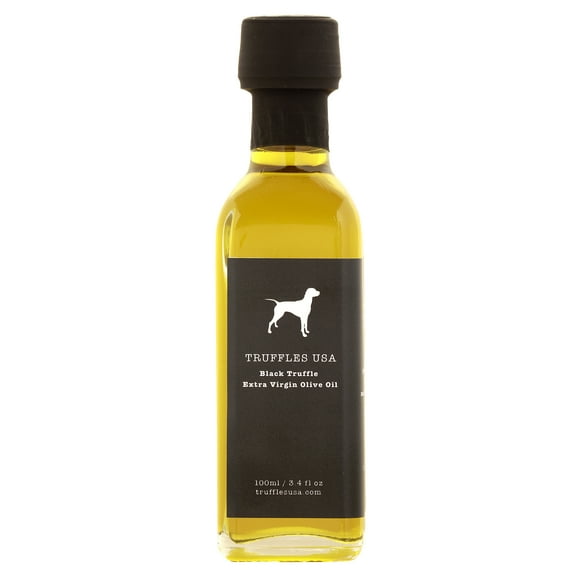 TRUFFLES USA Black Truffle Oil 3.4 fl oz (100ml) Product of Italy