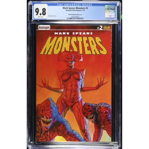 Mark Spears Monsters #2 - CGC 9.8 Comic Book