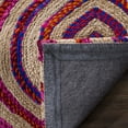 thumbnail image 4 of SAFAVIEH Cape Cod Bertrand Geometric Area Rug, Natural/Multi, 5' x 8', 4 of 8