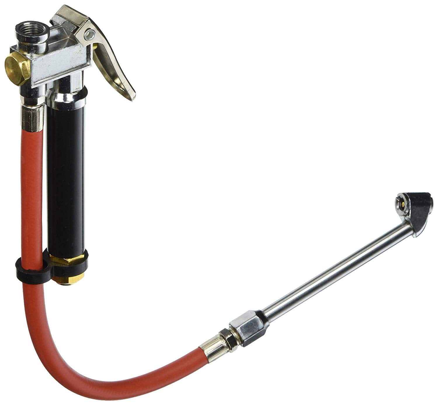 20700 120 psi/12" Hose Flexible Air Tire Inflator with Gauge and Dual
