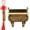 E1 Wealth Quadripod, variant on Brass Feng Shui Money Frog Three Legged Wealth Traditional Frog Money Toad Statue with Set of 5 Lucky Charm Ancient Coins on Red String Home Car Fengshui Decor (E1 Wealth Quadripod)